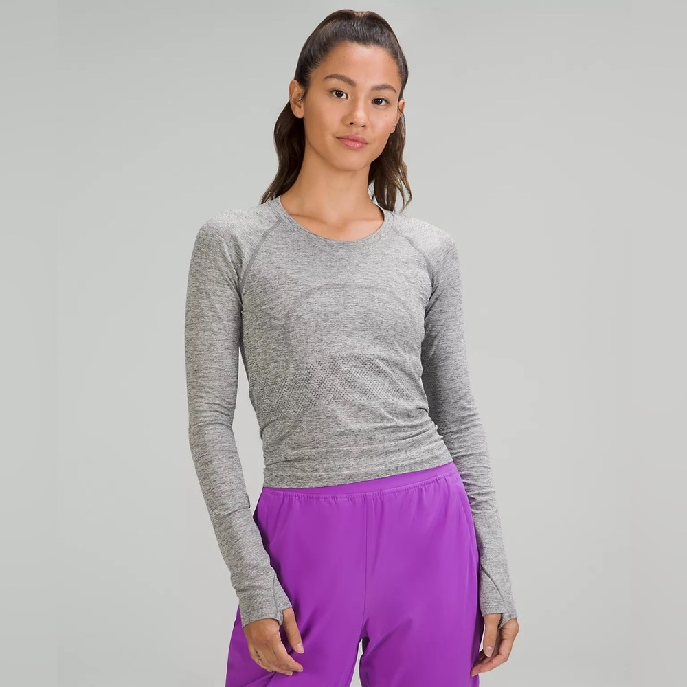 NWT Slate Swiftly Tech Long-Sleeve Shirt 2.0
Race Length